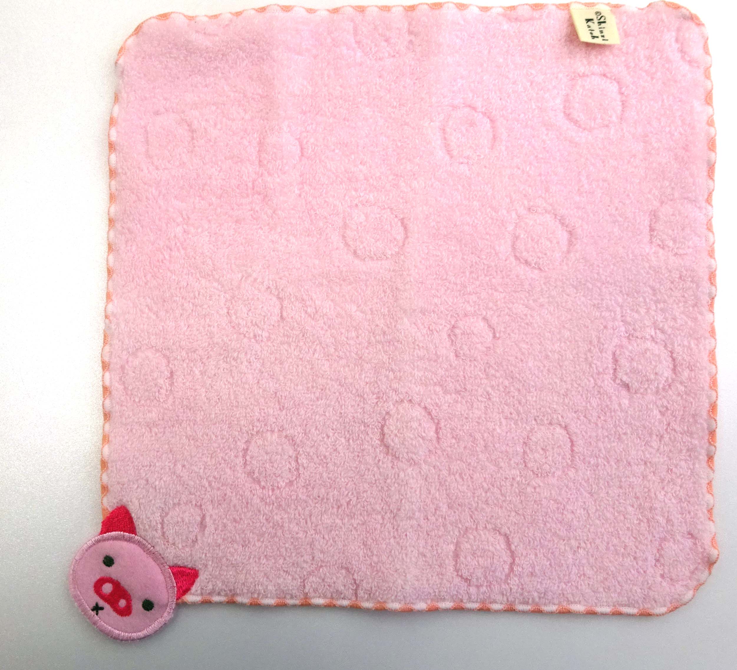 プチプチフードバスタオルセット（フードバスタオル＋タオルチーフ）化粧箱入り