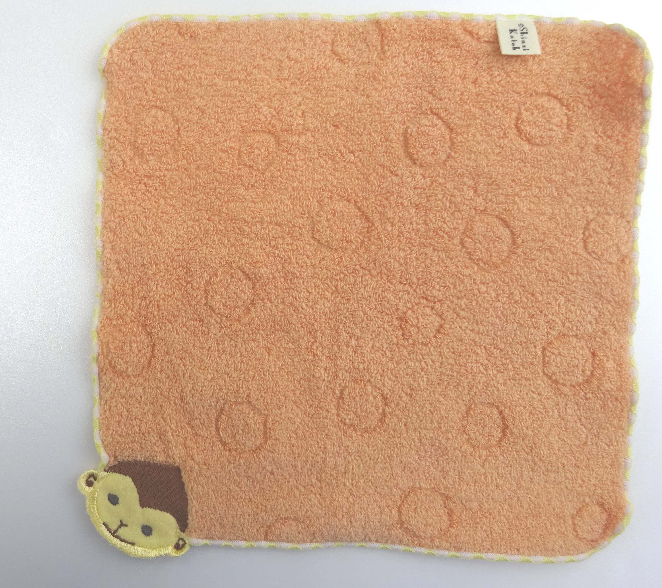 プチプチフードバスタオルセット（フードバスタオル＋タオルチーフ）化粧箱入り