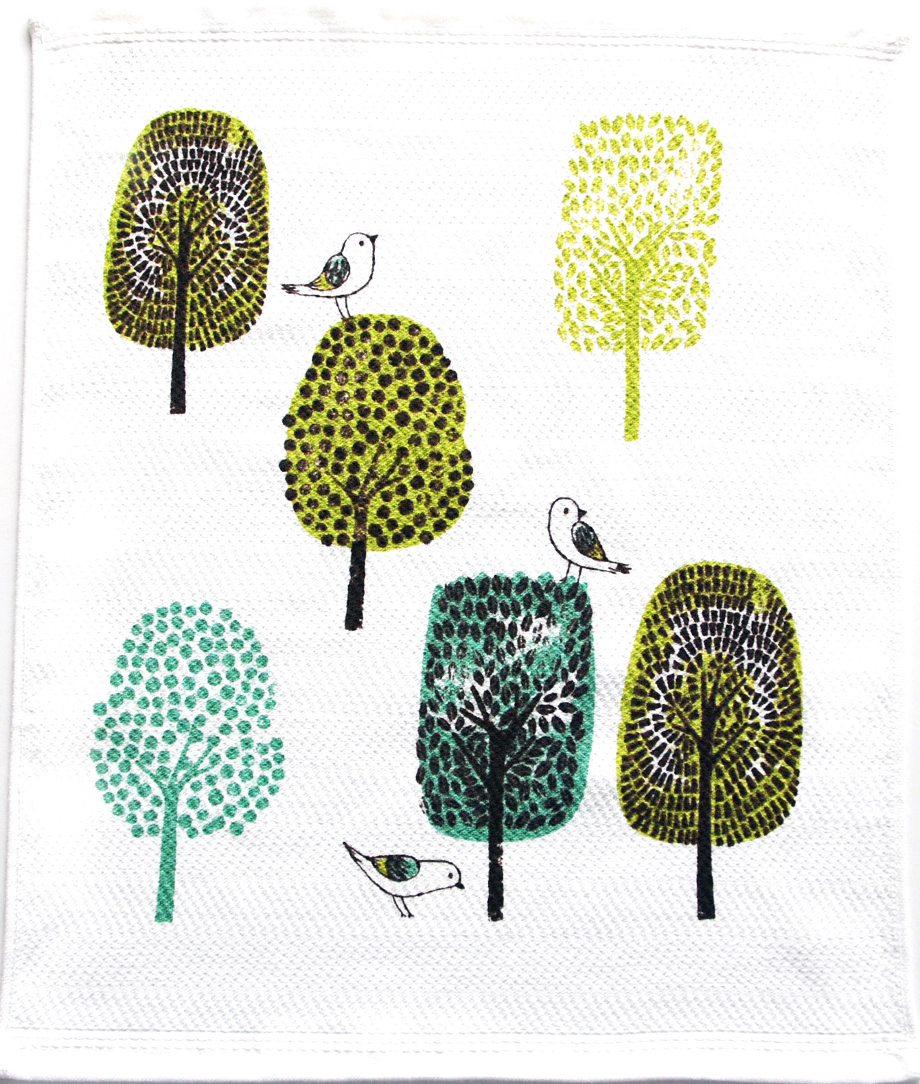 キッチンタオル「ふきぴか」（プリント）（りんごとりす・パプリカ・スリーバーズ・レモンハート・野菜）化粧箱入り