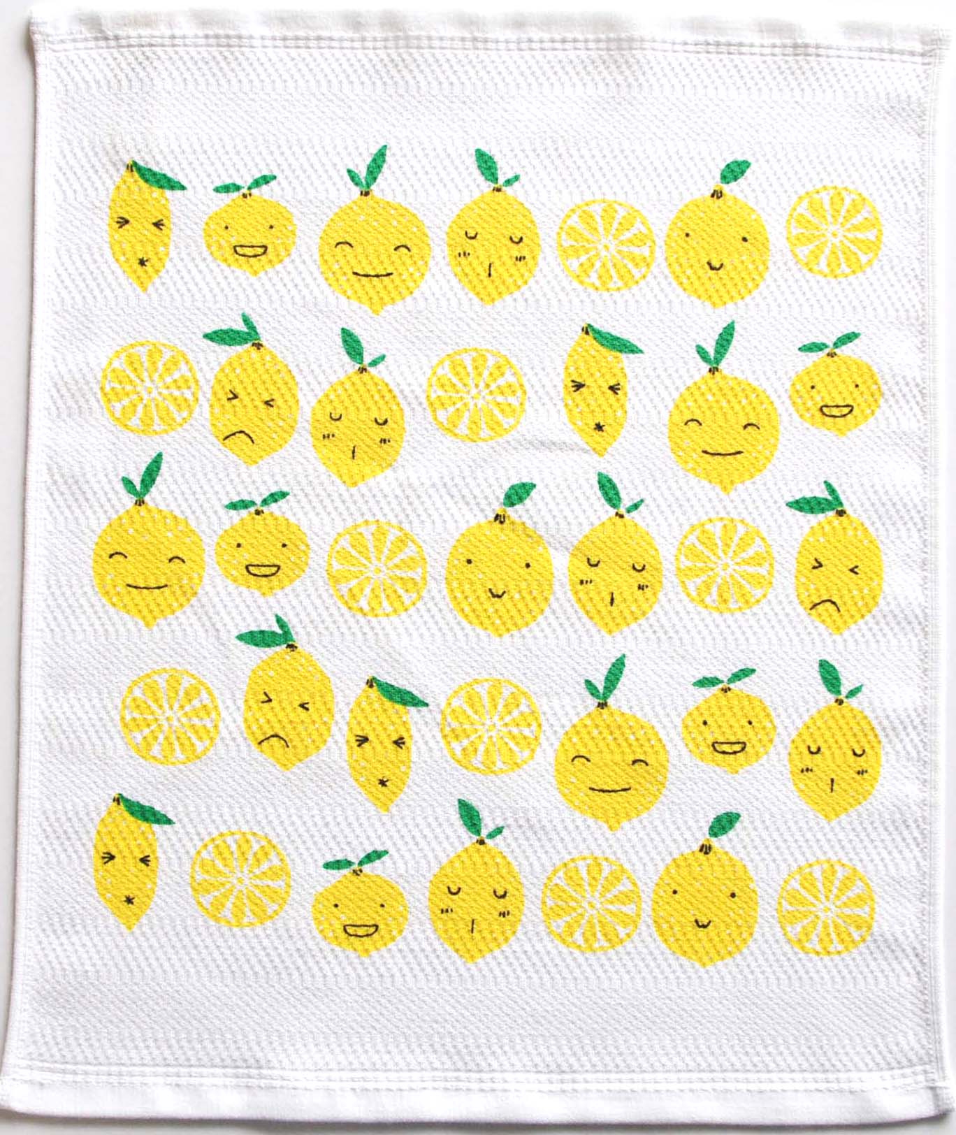 キッチンタオル「ふきぴか」（プリント）（りんごとりす・パプリカ・スリーバーズ・レモンハート・野菜）化粧箱入り