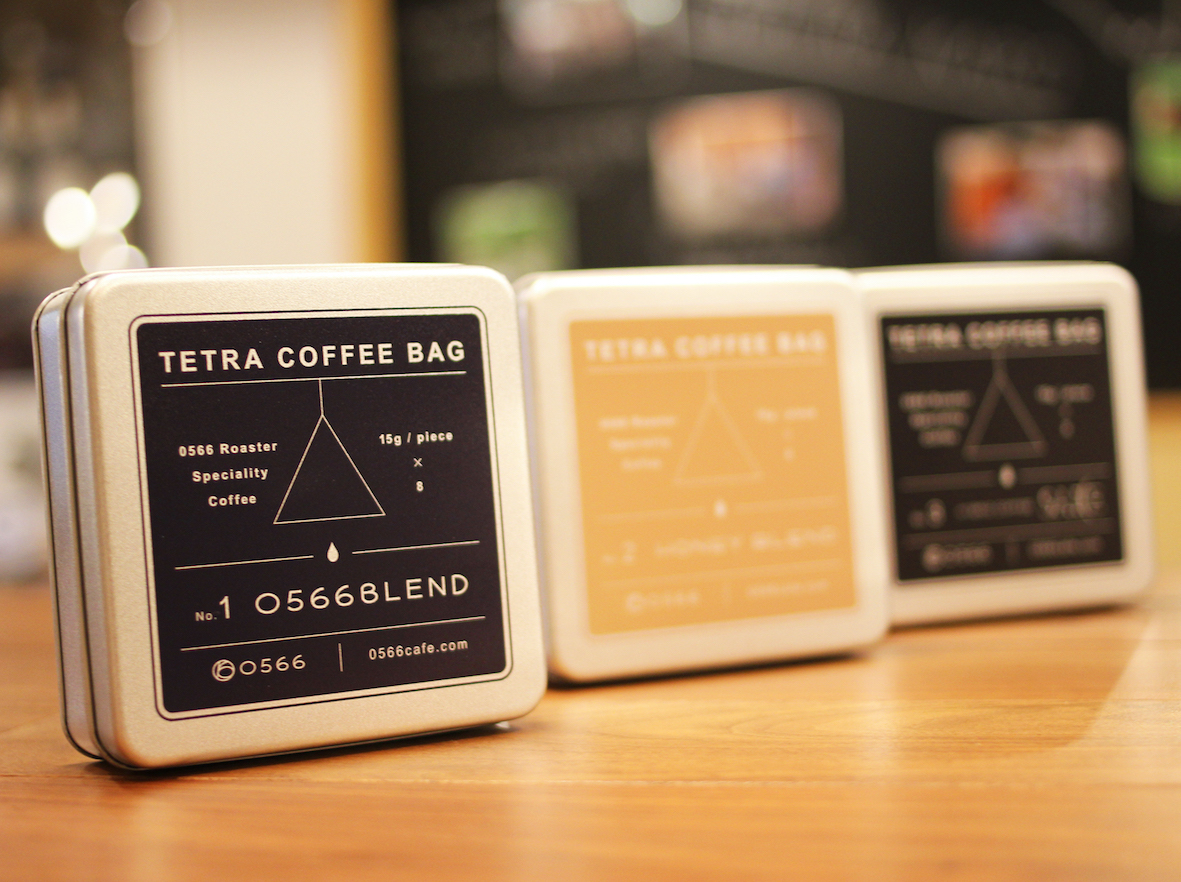 テトラコーヒーバッグ 缶ギフト「0566ブレンド＋ハニーブレンド」