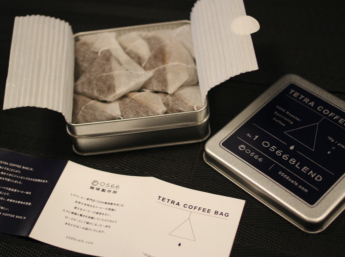 テトラコーヒーバッグ 缶ギフト「0566ブレンド＋ハニーブレンド」