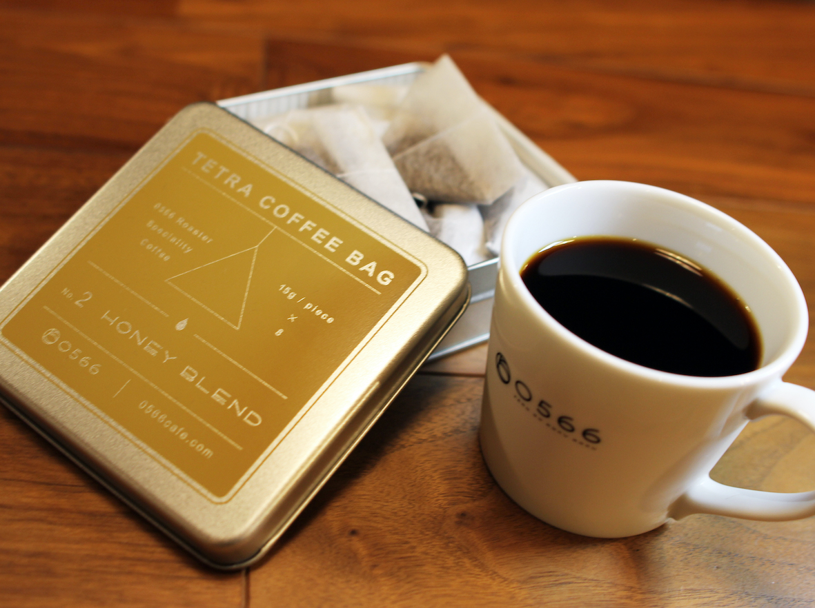 テトラコーヒーバッグ 缶ギフト「0566ブレンド＋ハニーブレンド」