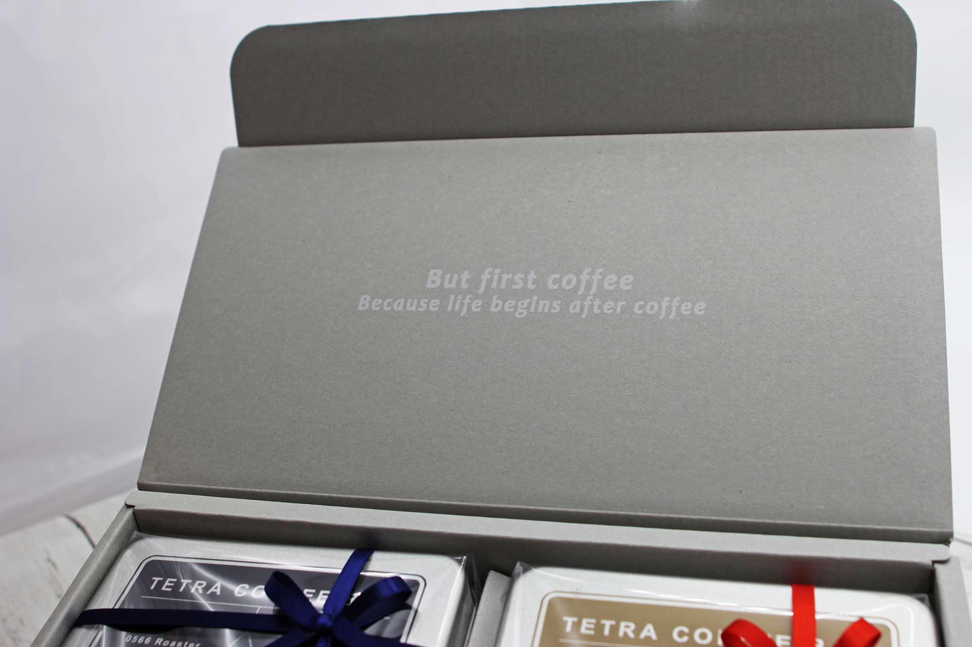 テトラコーヒーバッグ 缶ギフト「0566ブレンド＋ハニーブレンド」