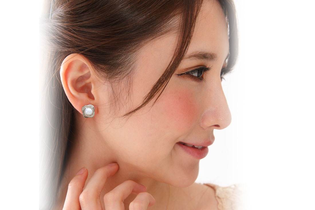 【Clementia】メルモパールピアス