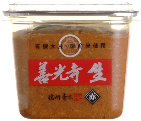 数量は多 マルモ青木味噌醤油醸造場 赤づくり生 粒 2kg マルモ青木味噌醤油 えんどう豆の味噌 300g