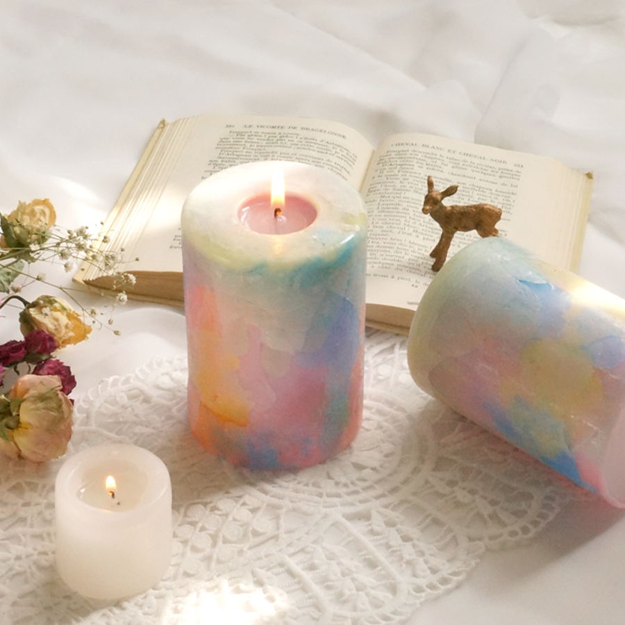 グラデーションキャンドル〈日々〉