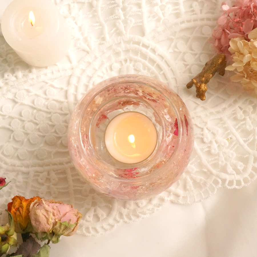 キャンドルホルダー〈光の森〉