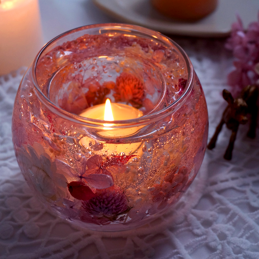 キャンドルホルダー〈光の森〉