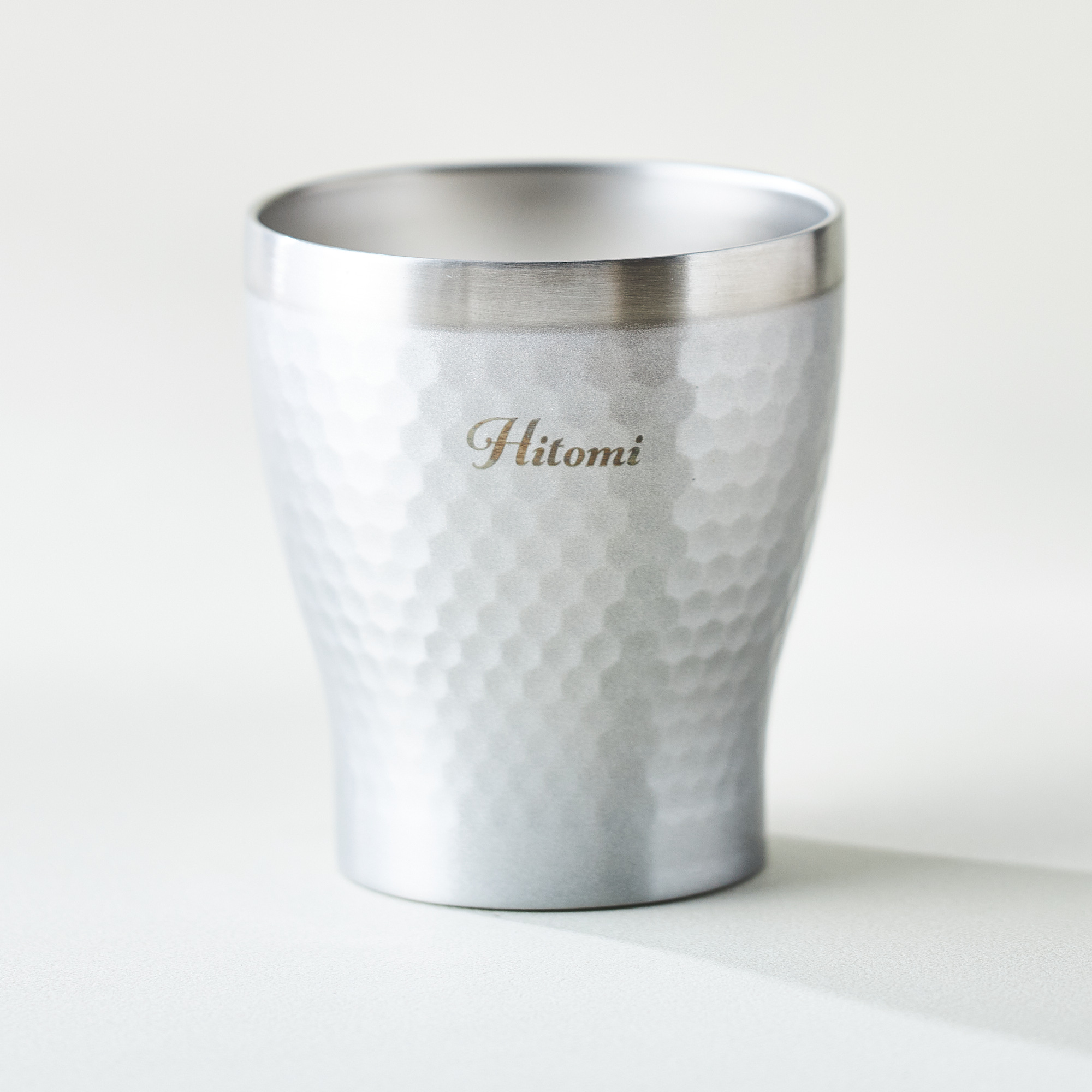 ウサギ&クローバーシルエットステンレス妻飾りWHITE 森のうさぎ