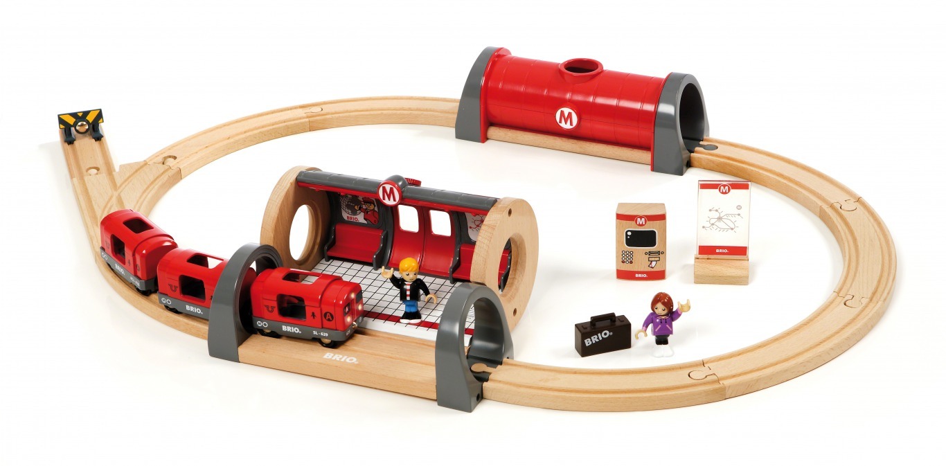 メトロレールウェイセット | BRIO（ブリオ）のプレゼント・ギフト通販 
