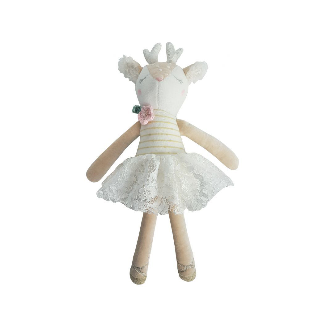 COTTON VELVET DEER（ベルベットディア　レーススカート）