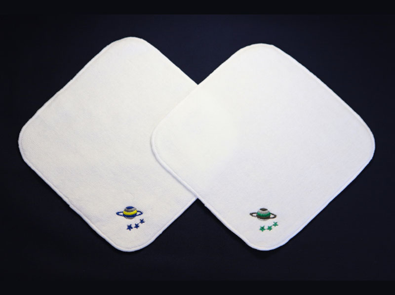 刺繍入り今治タオルハンカチ＆ミニティッシュケースセット