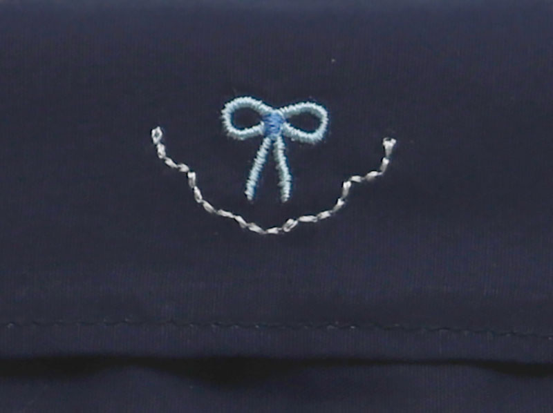 刺繍入り今治タオルハンカチ＆ミニティッシュケースセット