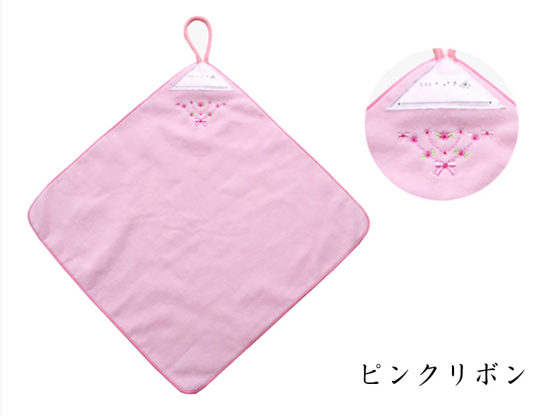 今治製ループ付きタオルハンカチ