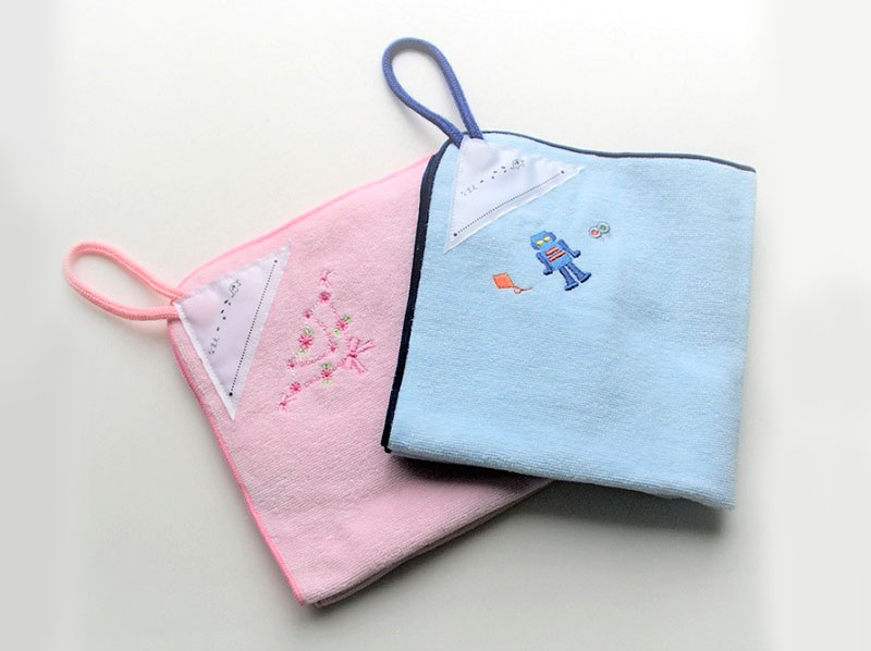 今治製ループ付きタオルハンカチ