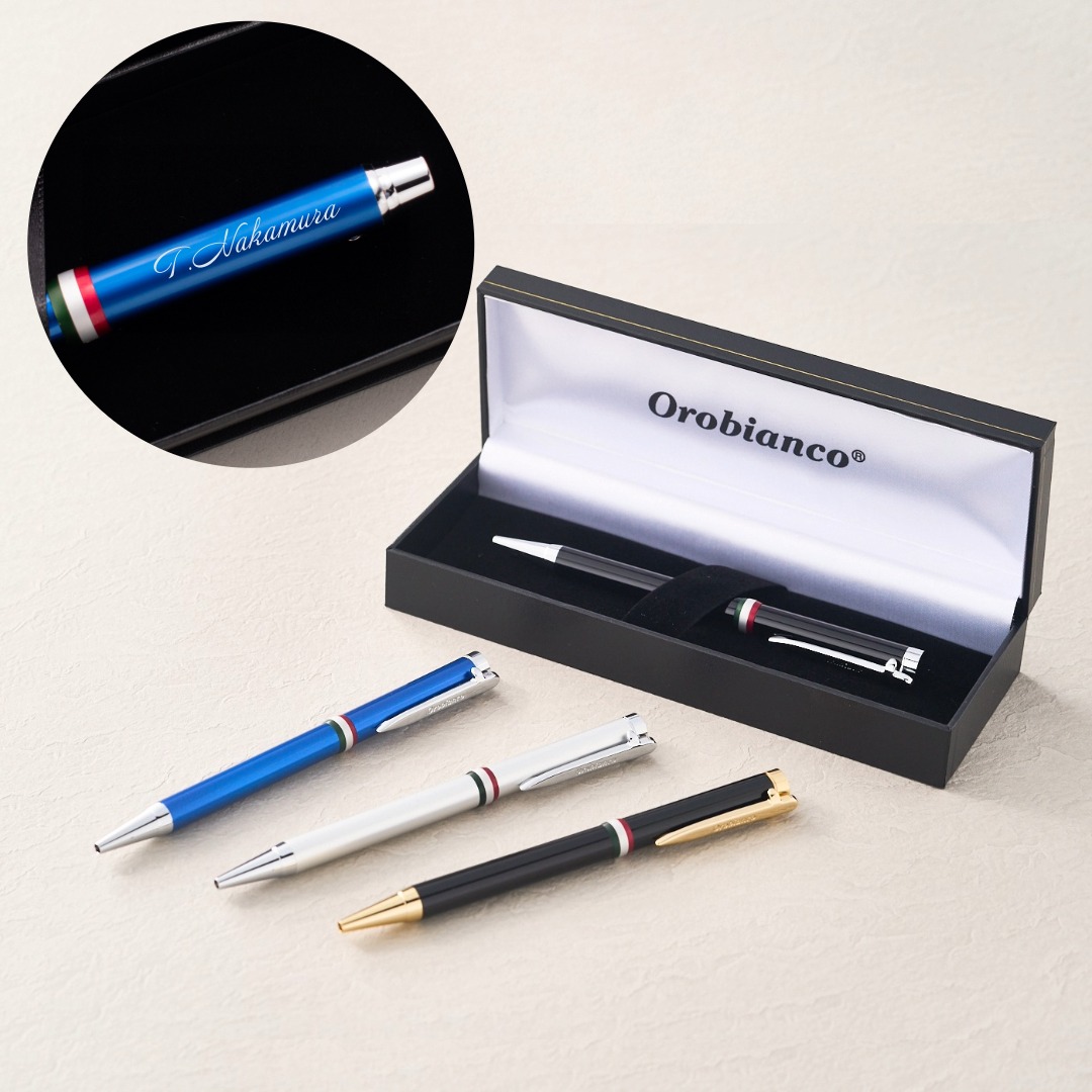 名入れ・専用ギフトBOX】ハンカチ＆ボールペンのGIFTセット