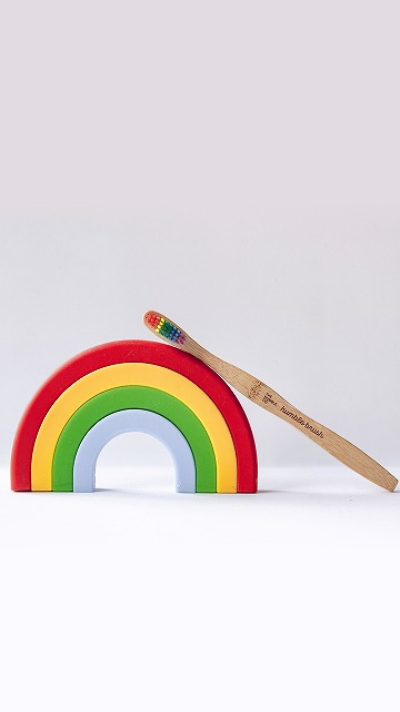 ハンブルブラッシュ ハブラシ　大人用（同色2本セット）