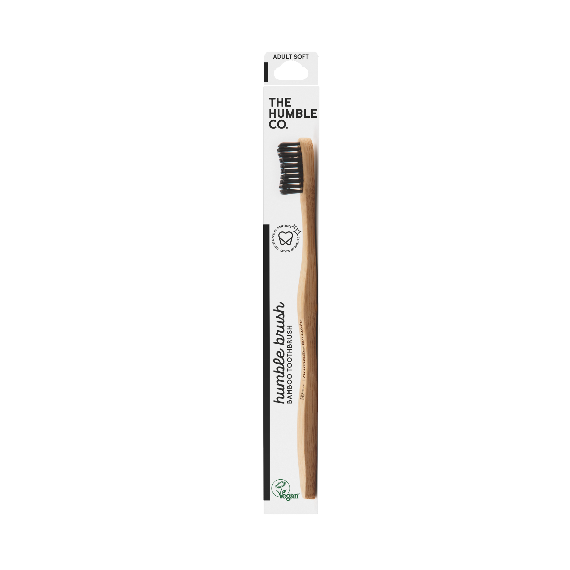 ハンブルブラッシュ ハブラシ　大人用（同色2本セット）