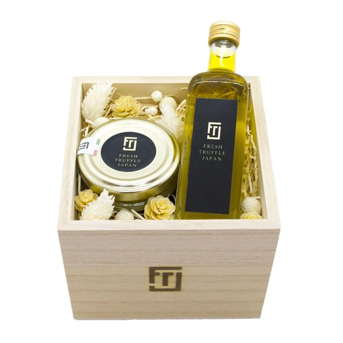 【夏季クール便】白トリュフオイルと白トリュフバターのギフト