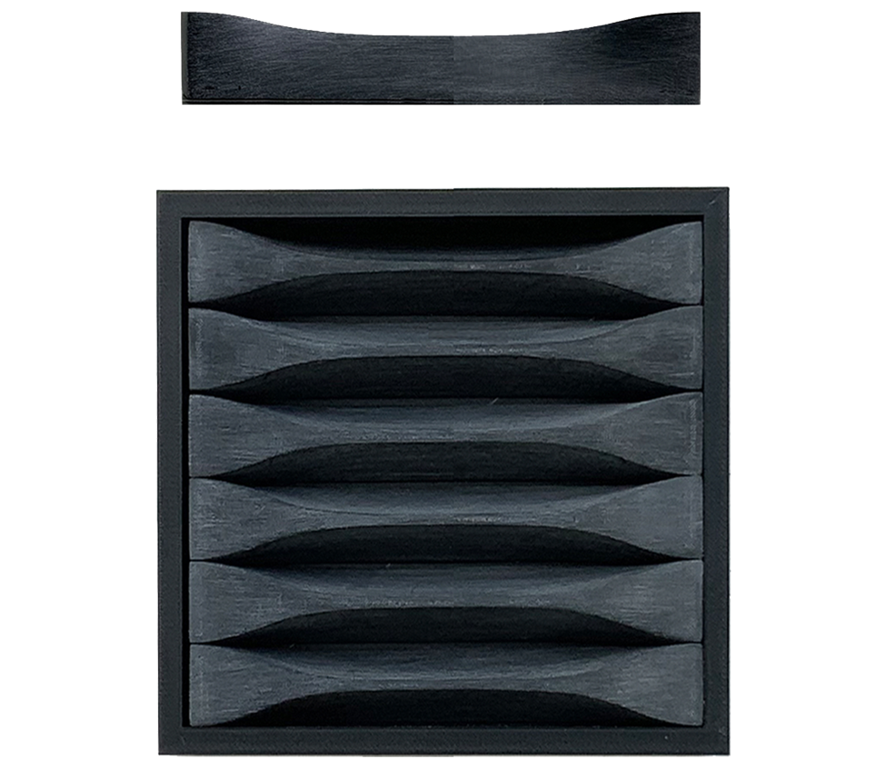 SMサイズ　（フォーク＋スプーンスタンド）６個セットケース付き