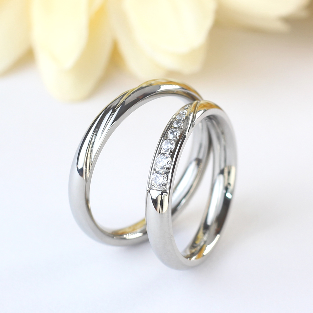 アレルギーフリー ステンレスリング R1183