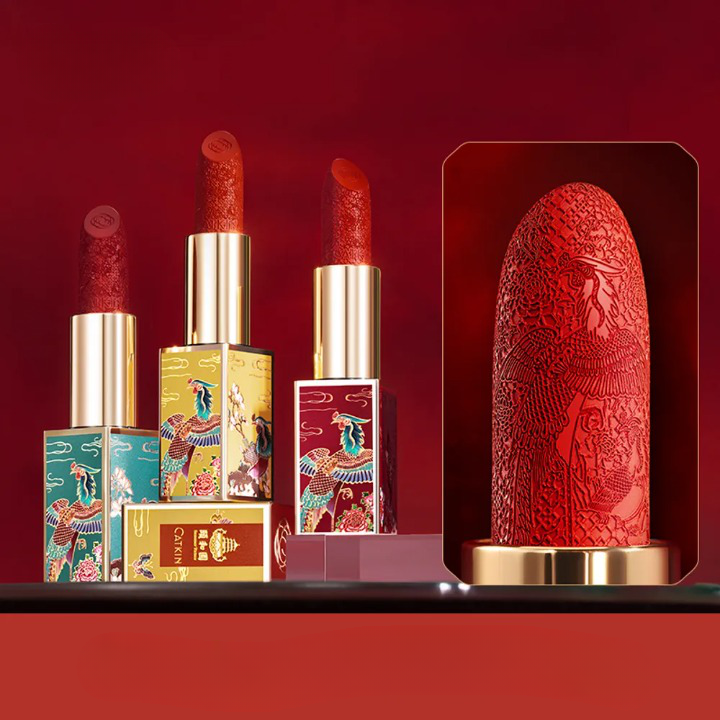 頤和園コラボ 彫刻口紅