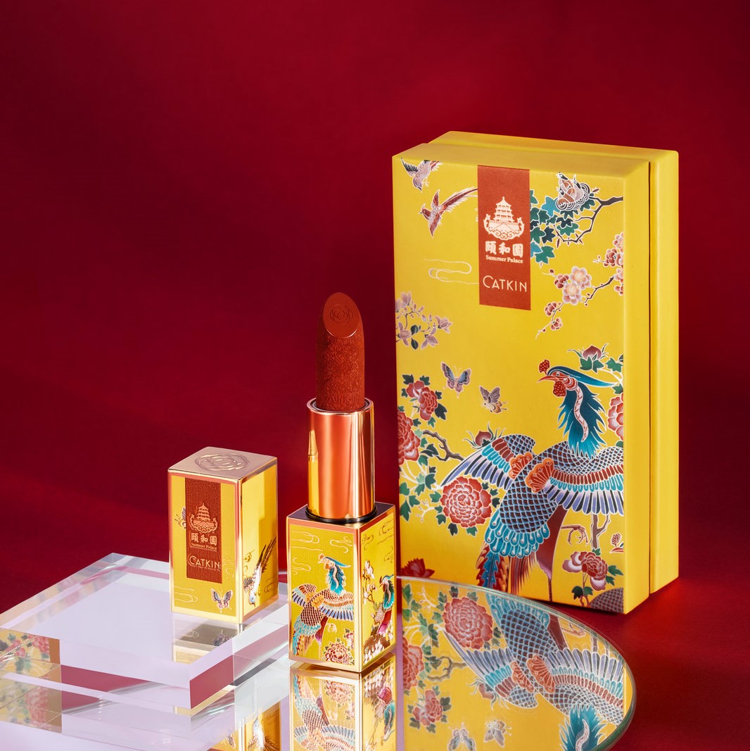 頤和園コラボ 彫刻口紅