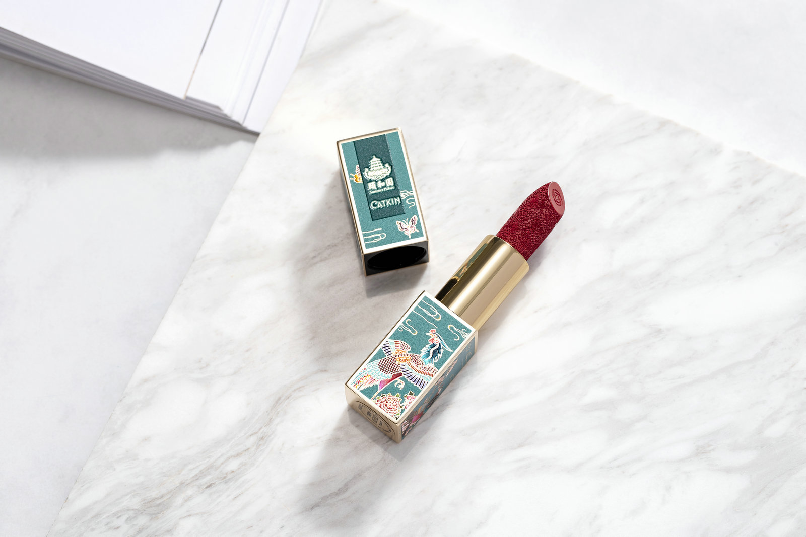 頤和園コラボ 彫刻口紅