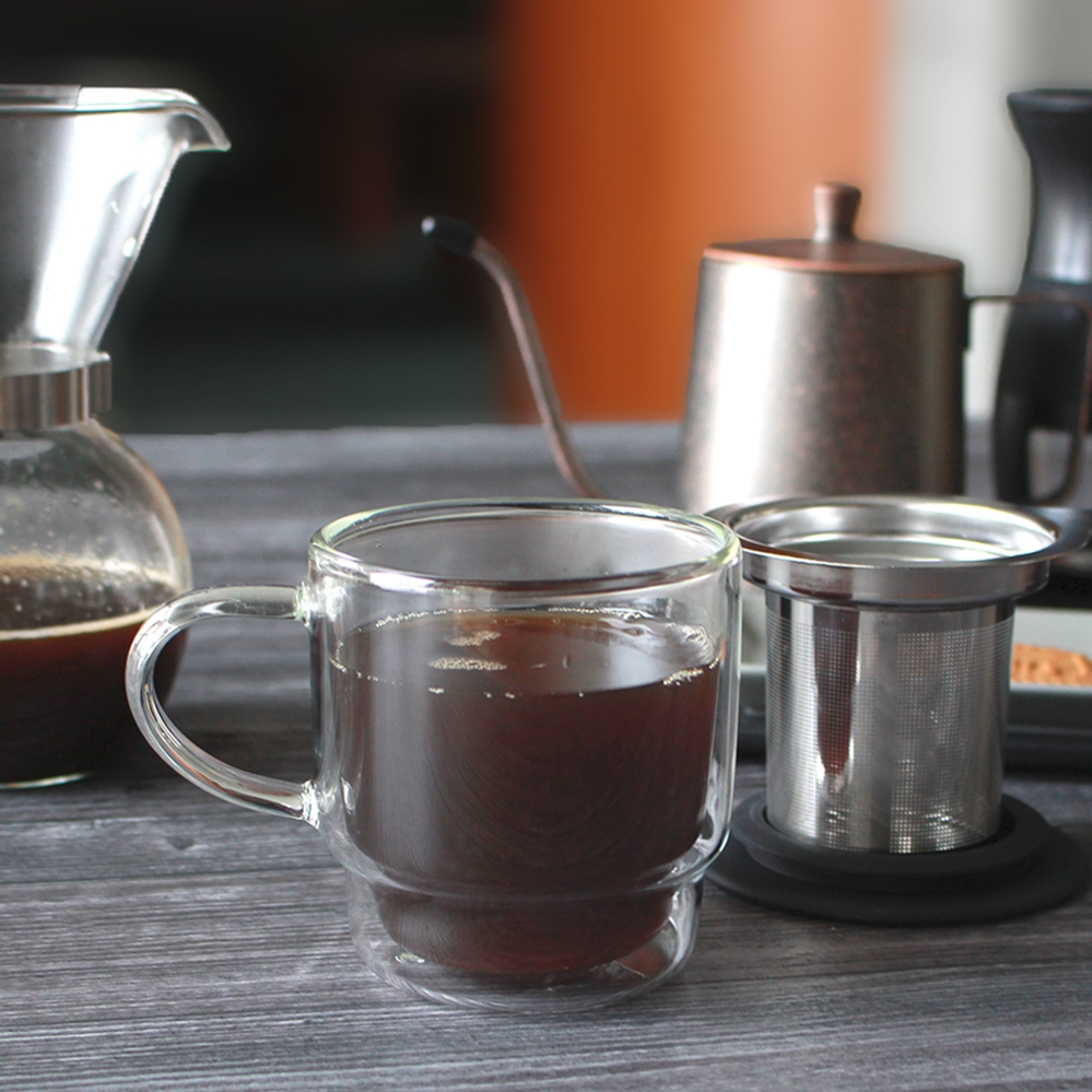 蓋付コーヒーマグ（茶コシ付）