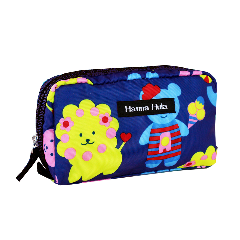 シングルファスナーポーチ