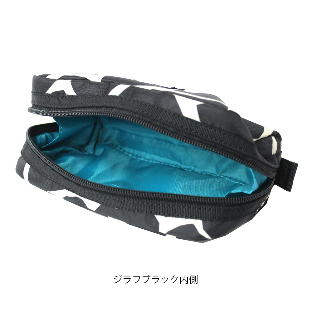 シングルファスナーポーチ