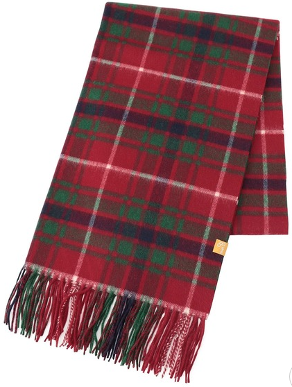 miel 60*200 ｶｼﾐﾔ100%ﾀｰﾀﾝﾁｪｯｸストール