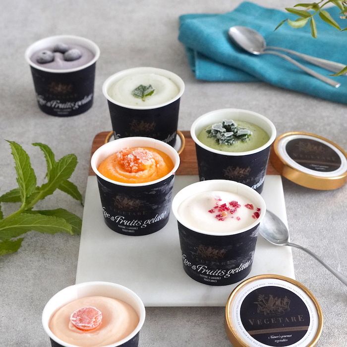 とれたて野菜と果実の生ジェラート 6個入