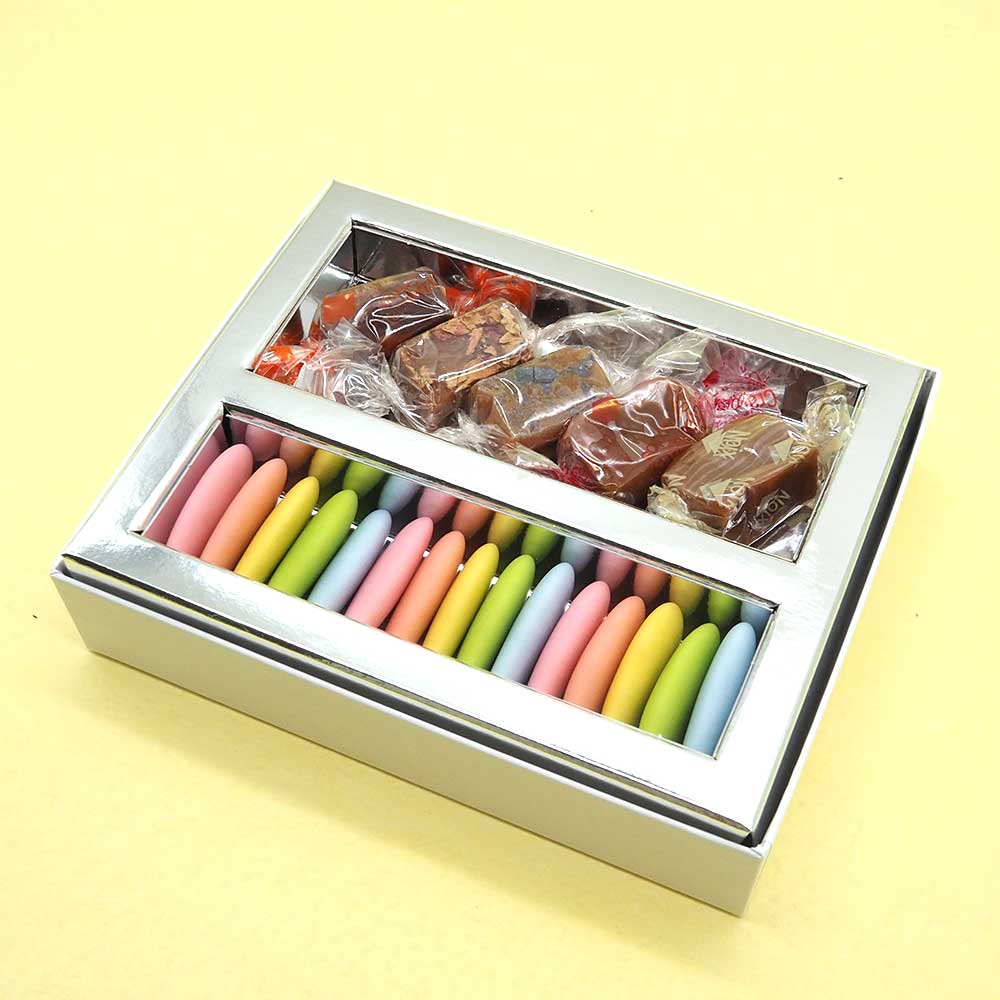 ホワイトデー2021 フランス産 ドラジェ アソートボックス E (ドラジェ+キャラメル5粒) 帯付き