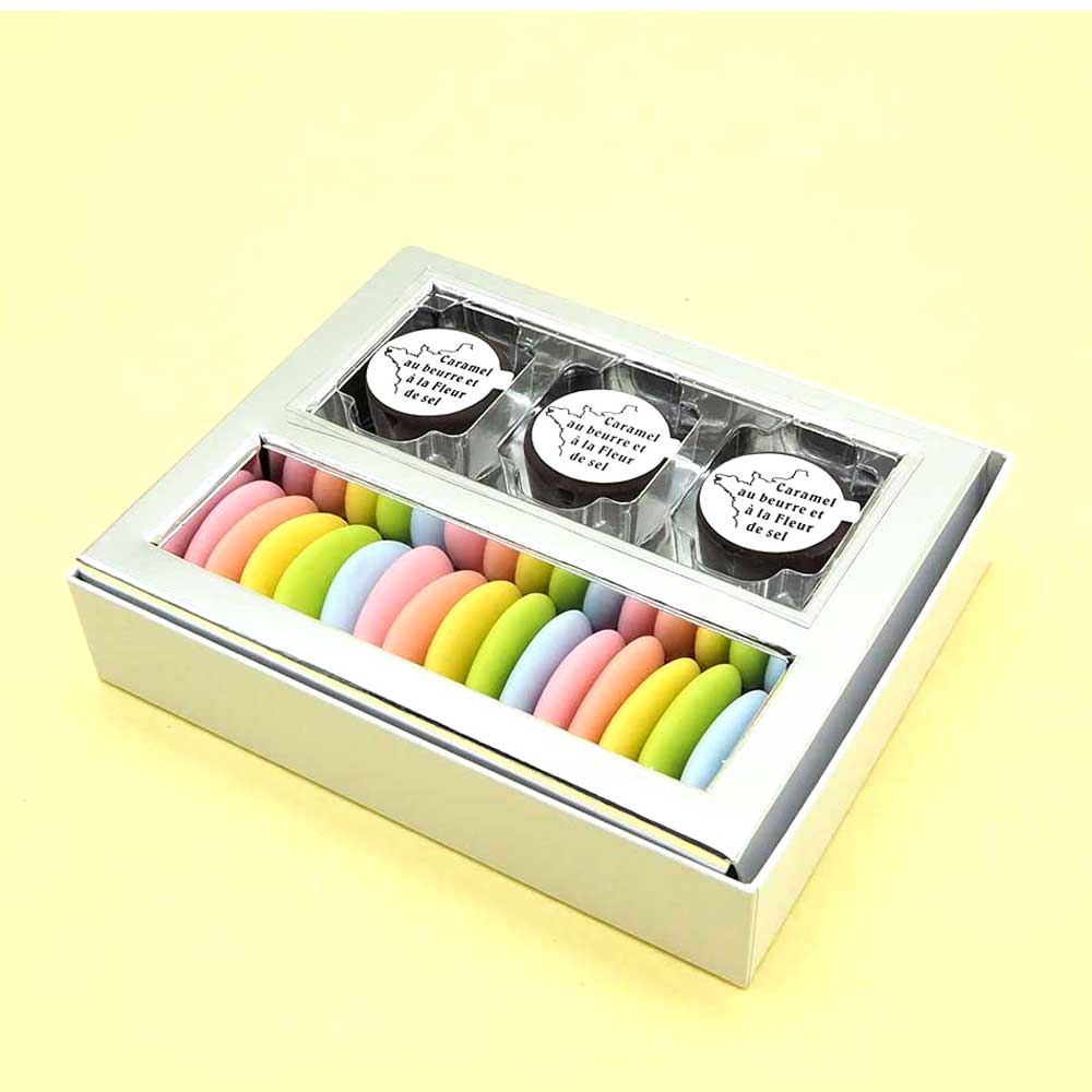 ホワイトデー2021 フランス産 ドラジェ アソートボックス G (ドラジェ+キャラッセル3粒) 帯付き