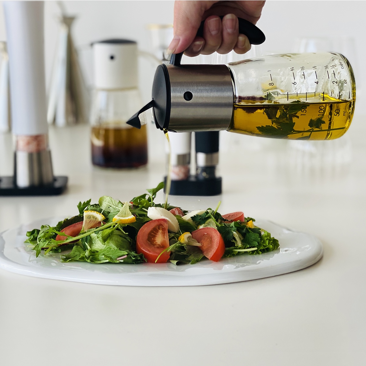 Gravity Oil&Vinegar Pot グラビティオイルディスペンサー