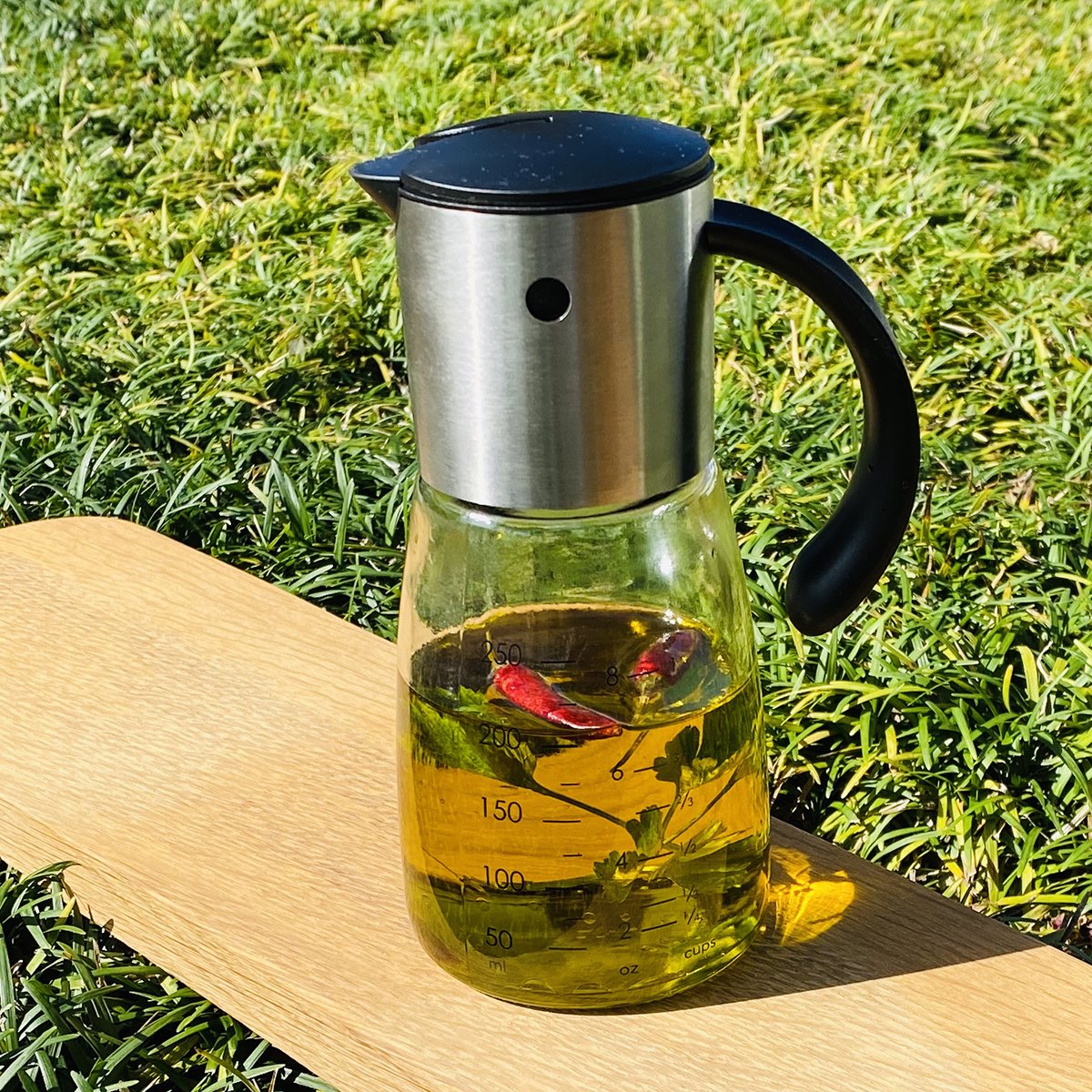 Gravity Oil&Vinegar Pot グラビティオイルディスペンサー