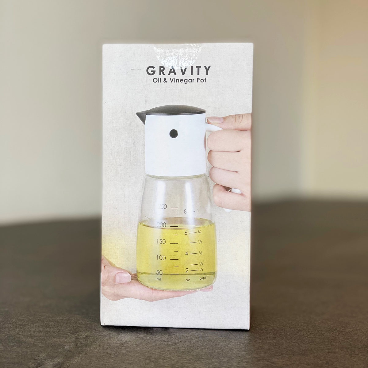 Gravity Oil&Vinegar Pot グラビティオイルディスペンサー