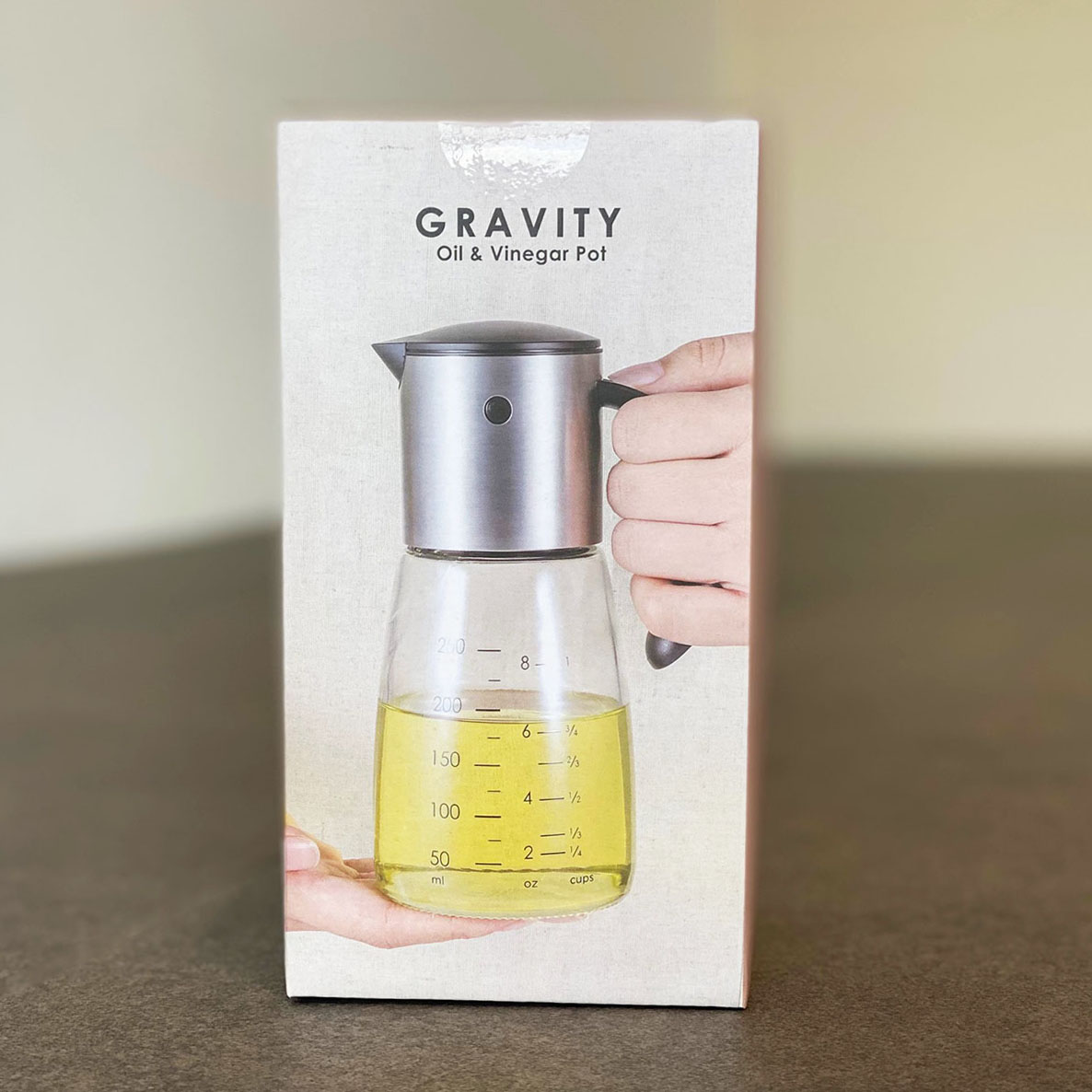Gravity Oil&Vinegar Pot グラビティオイルディスペンサー