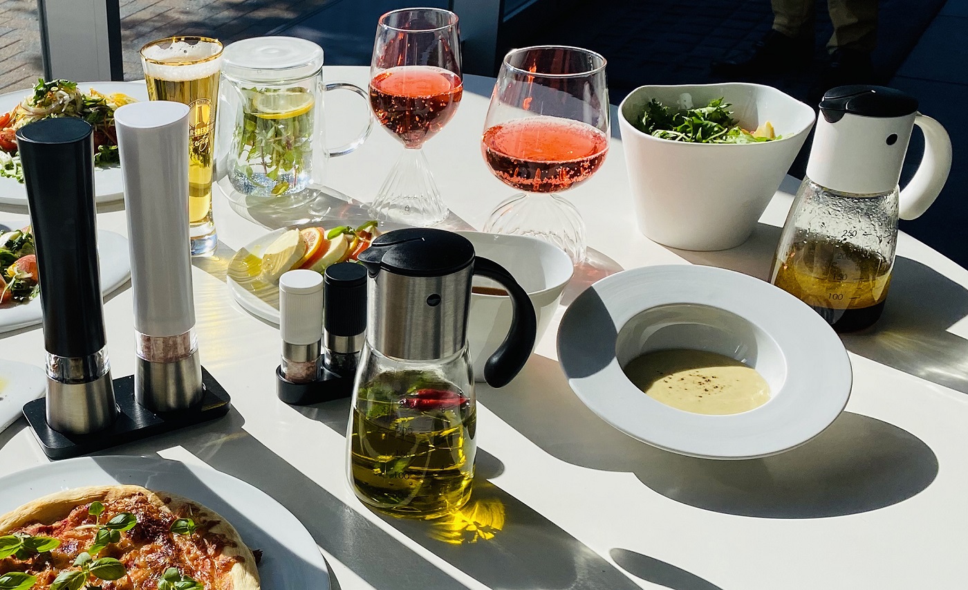 Gravity Oil&Vinegar Pot グラビティオイルディスペンサー