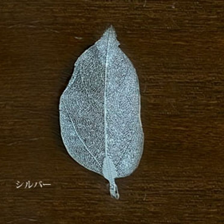 【Clementia】ウォールナットリーフネックレス