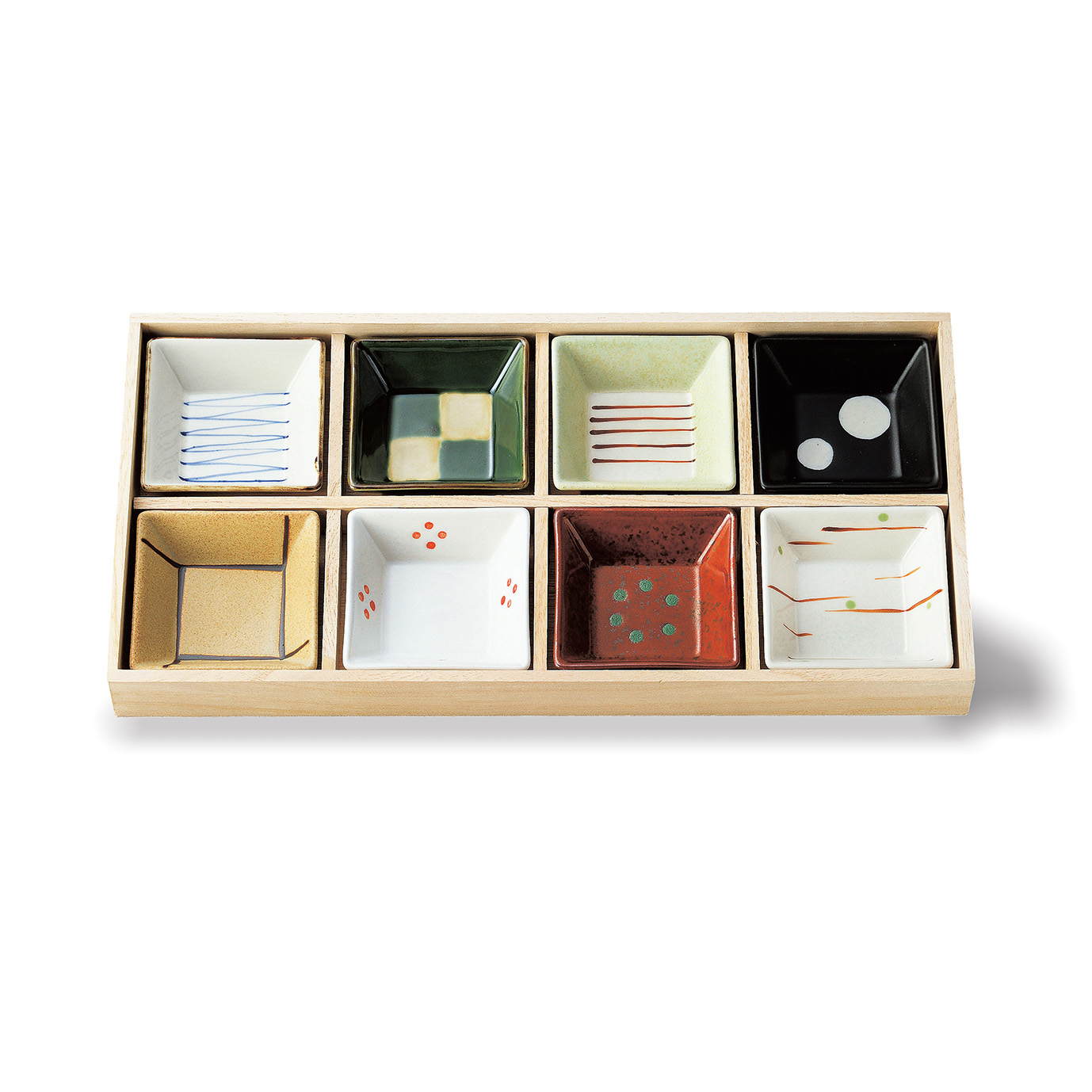 和モダン 八客小鉢揃(木箱入)（7-1718）