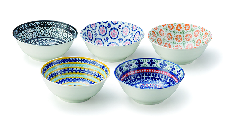 ポタリーフィールドⅡ ファイブボウルセット（7-1915）