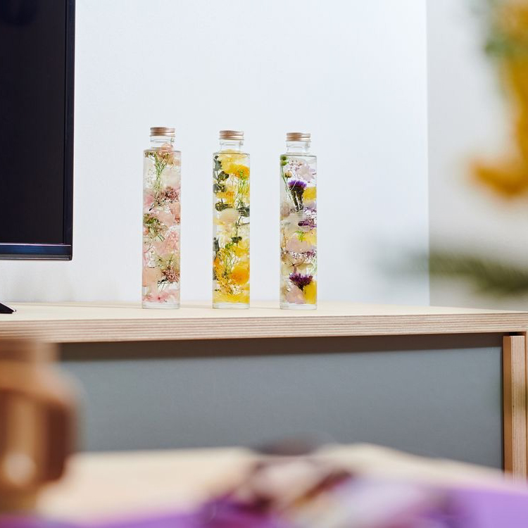 ハーバリウム　スリムボトル 