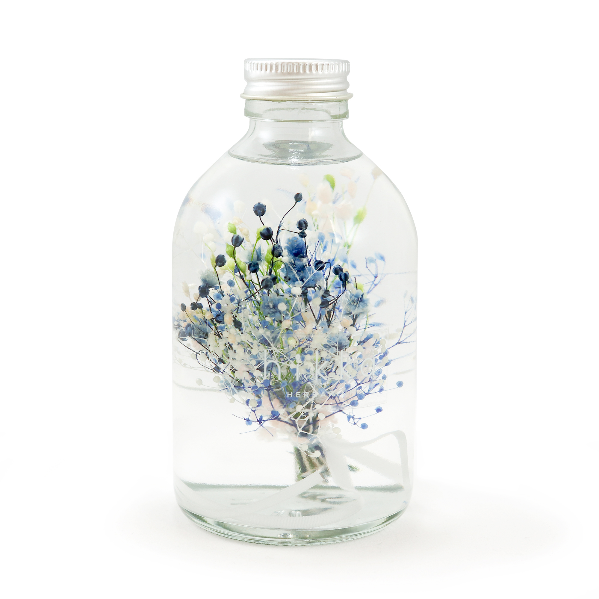 ハーバリウム　ミニブーケボトル