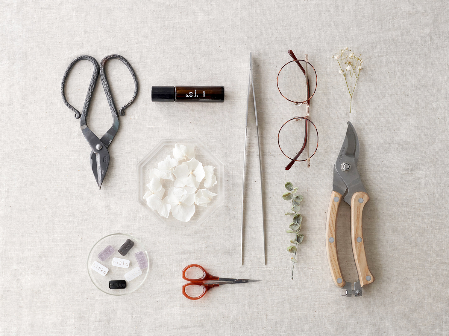 ハーバリウム　ミニブーケボトル