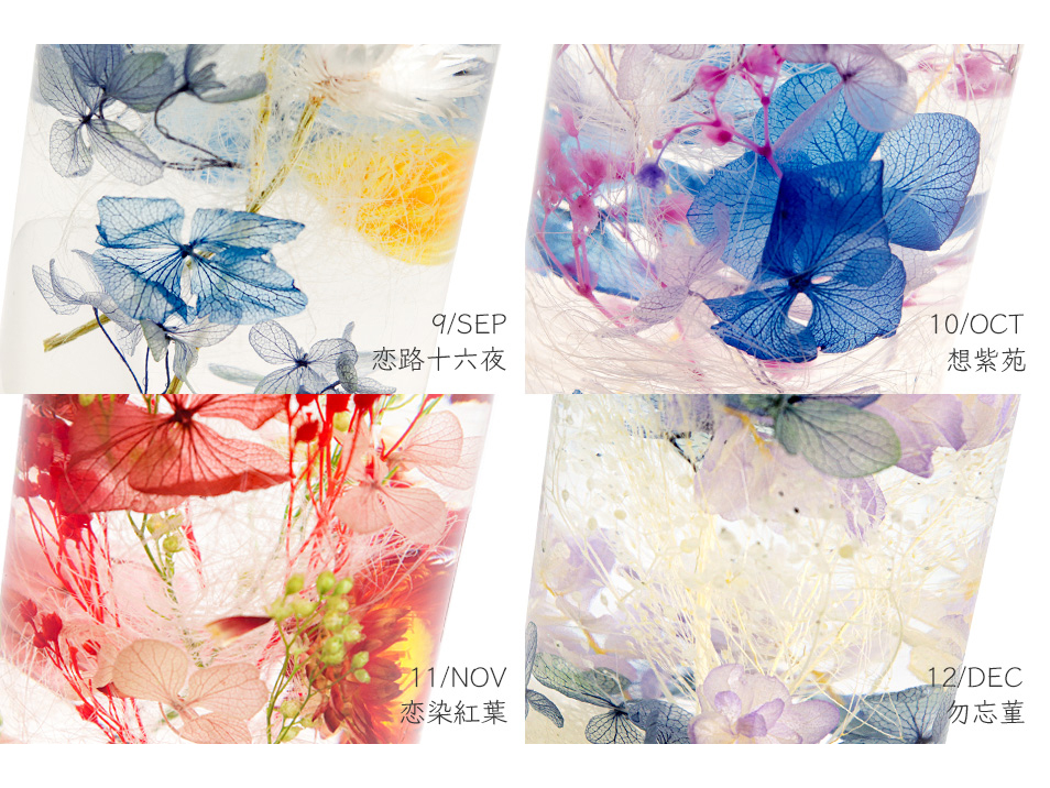  ハーバリウム BIRTH COLOR