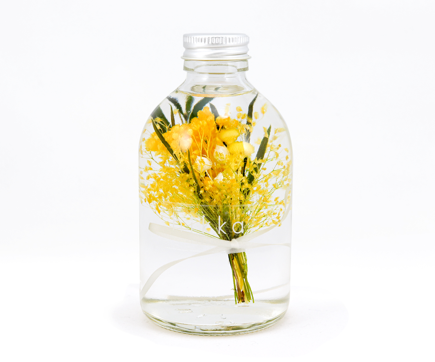 ハーバリウム　ミニブーケボトル（限定カラー）