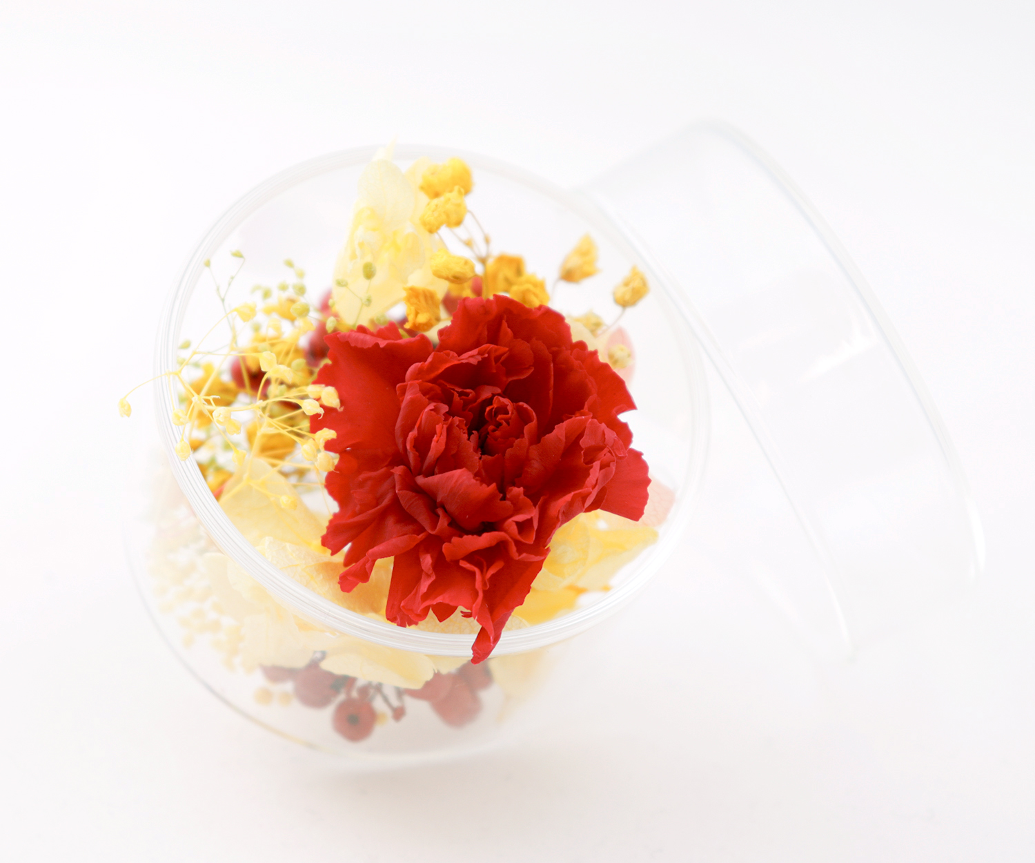 【母の日】aroma bloom カーネーションハーフポット Sセット